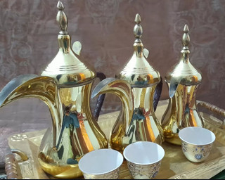 دله قهوه رسلان اصل سوریه – ست ۳ تایی یکتکه،کیفیت بالا و سنتی